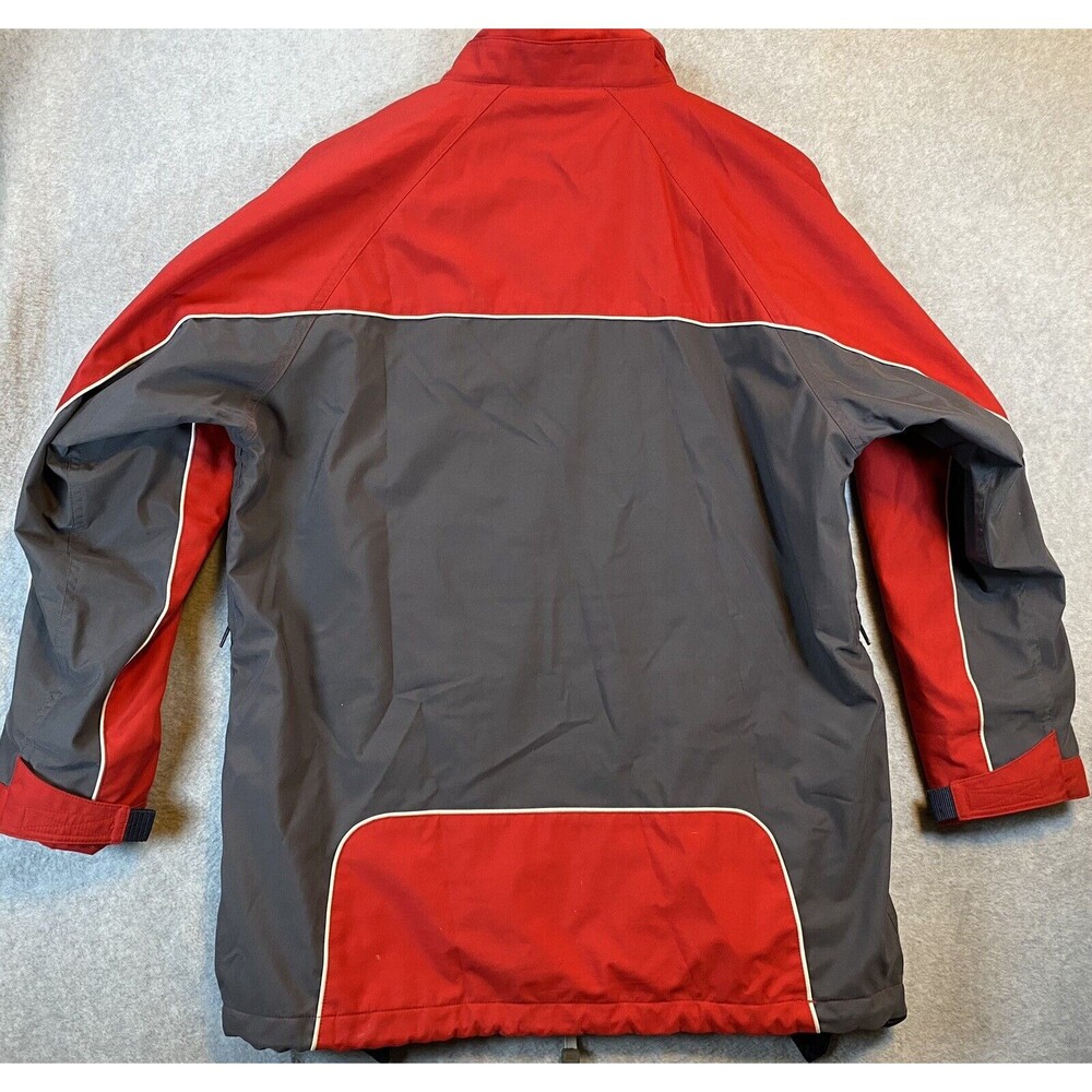 GAP Kids Boys XXL Insulated Snow Ski Jacket Red Gray Pockets‎ Logo Youth Winter - Picture 15 of 16
